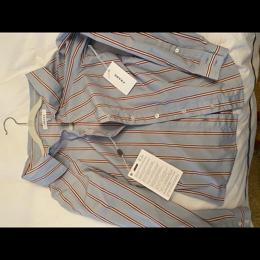 FRAME button down NWT